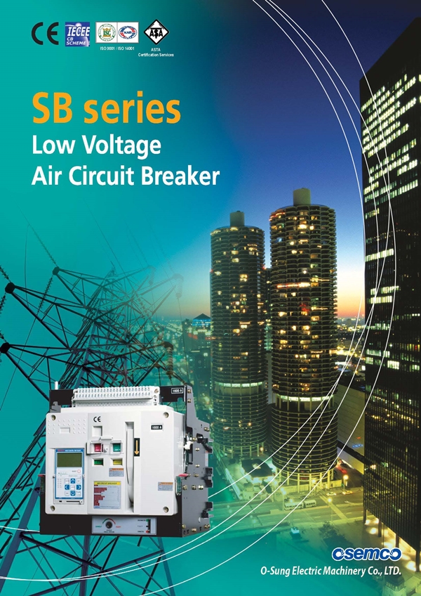 Low Voltage Air Circuit Breakers : SB Series